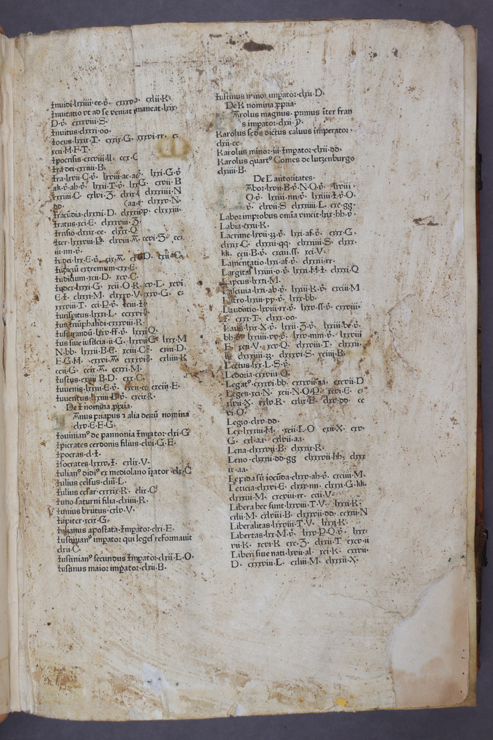 Folio i recto